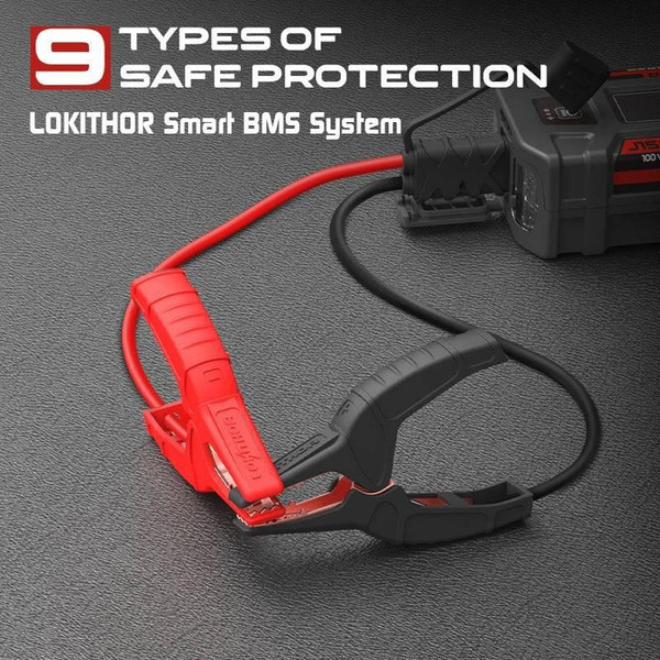 LOKITHOR J2500 Jump Starter with LiFePO4 Safety Battery (2500 Amp)  UTVS0101341