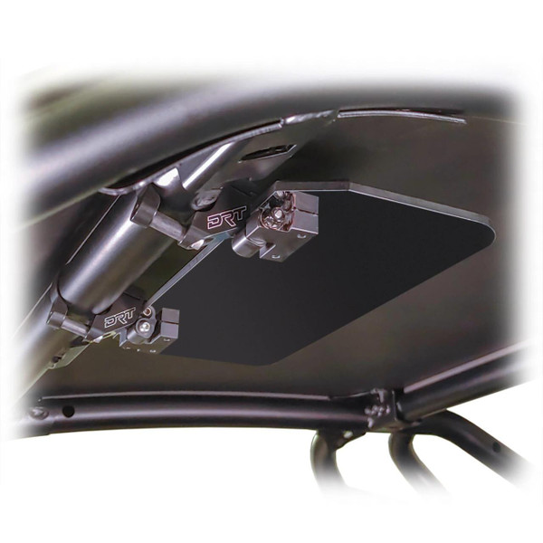 DRT Motorsports Universal Billet Sun Visor Kit - 10005SV01201-MAIN