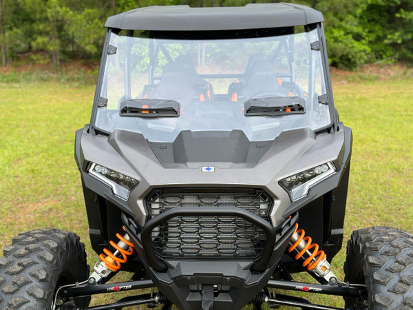 Seizmik Polaris RZR 1000 XP Toolless VersaVent Scratch Resistant Hard Coated Windshield 50-50496kit - UTV Source