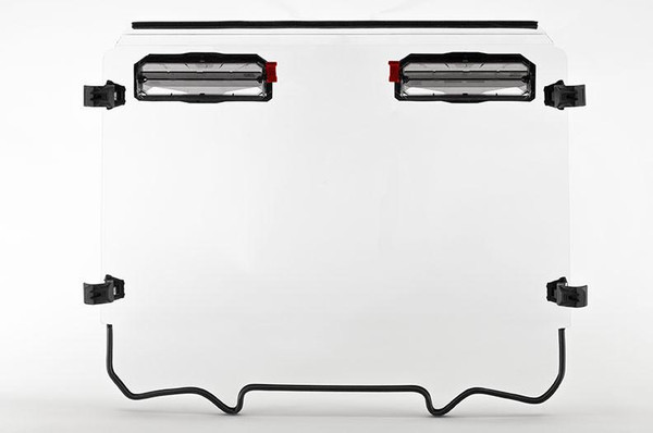 Seizmik Kawasaki KRX 1000 Toolless Versa-Vent Scratch Resistant Hard Coated Windshield