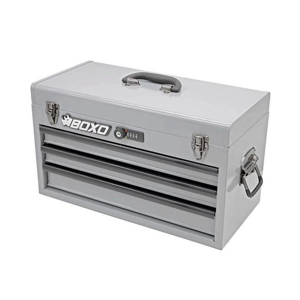 BOXO USA 20" 3-Drawer Hand Carry Tool Box  UTVS0102736-MAIN