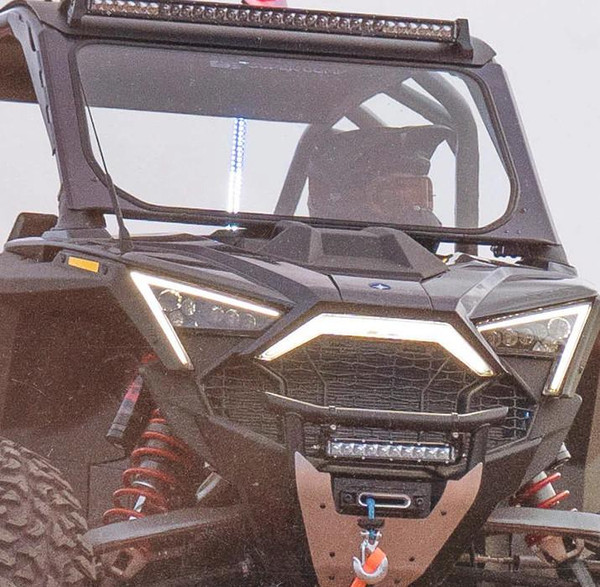 Super Comp USA Polaris Turbo R Hinged Front Windshield   UTVS0102827