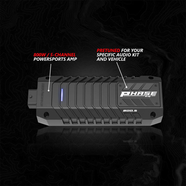SSV Works Polaris RZR Pro R / Turbo R / Pro XP Phase-4 A-Spec 5-Speaker 800watt System w/ JVC  UTVS0103015