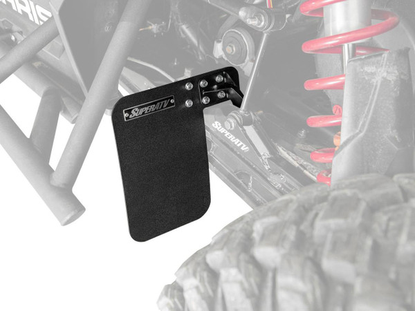 SuperATV Polaris RZR RS1 Mud Flaps RTAMF-P-RZRXP#RS - UTV Source