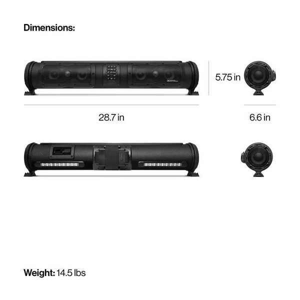 ECOXGEAR SoundExtreme 28" Soundbar  UTVS0104360