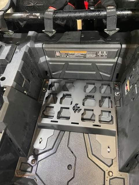 L&W Fab Polaris RZR XP 1000 / Turbo / Turbo S Milwaukee Packout Aftermarket Mount Plate  UTVS0104732
