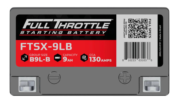 FullRiver Battery FTSX-9LB Full Throttle AGM Starting Battery  UTVS0105799