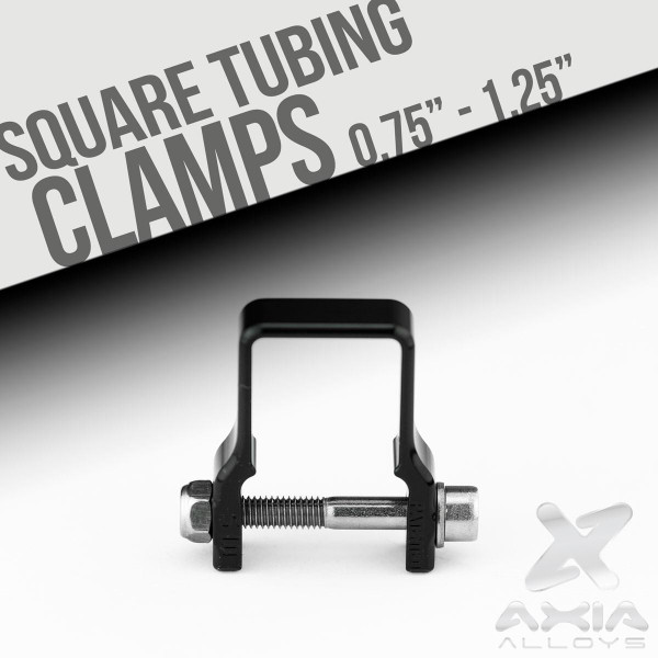 Axia Alloys Square Tubing Clamps  UTVS0105832 Axia Alloys Square Tubing Clamps  UTVS0105832