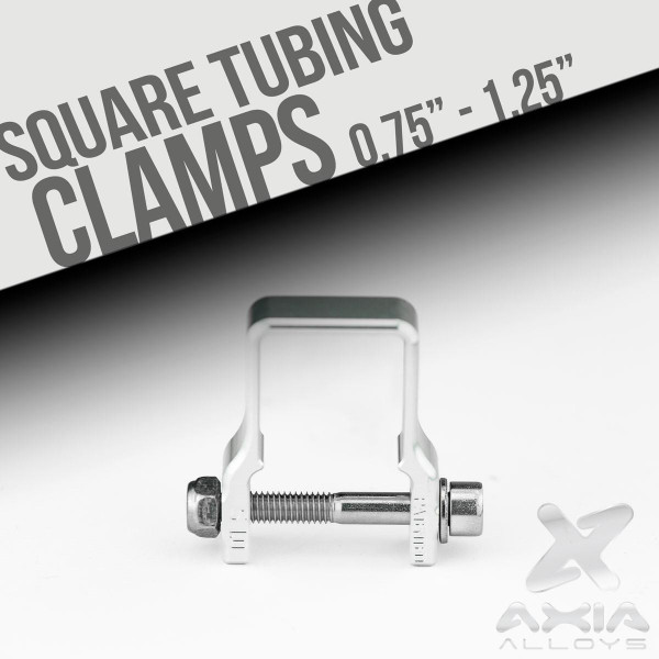Axia Alloys Square Tubing Clamps  UTVS0105832 Axia Alloys Square Tubing Clamps  UTVS0105832
