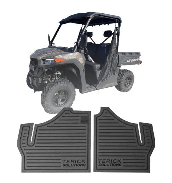 Terick Solutions CFMoto UForce 600 Rubber Floor Mats  UTVS0105924