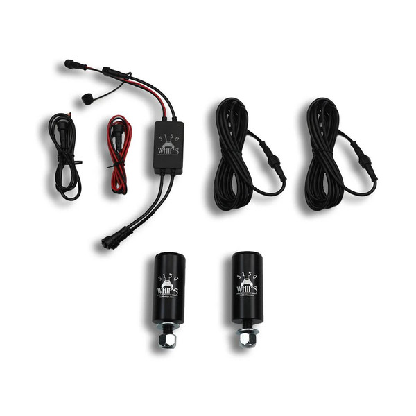 5150 Whips 187 Platinum Bluetooth LED Whips (Pair)