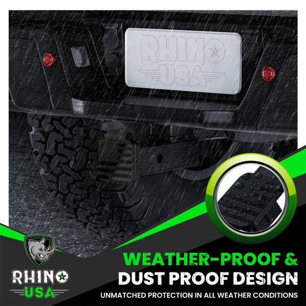 Rhino USA  2" American Flag Hitch Cover  UTVS0106247-MAIN