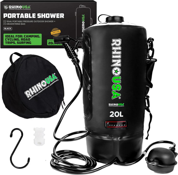 Rhino USA 5 Gallon Portable Shower Kit  UTVS0106452
