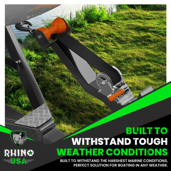 Rhino USA 2" x 20' Boat Winch Strap w/ Hook  UTVS0106570