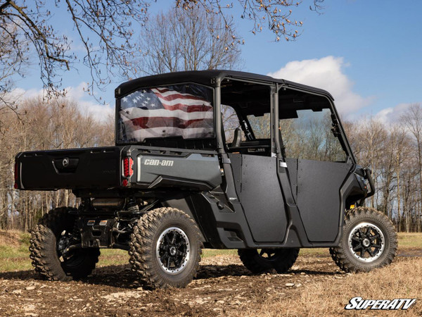 SuperATV Can-Am Defender MAX Half Doors - DOOR-CA-DEF4-001