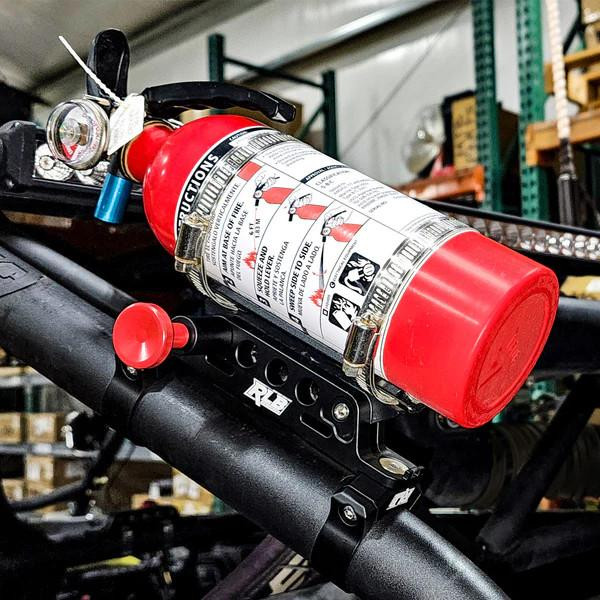 RLB Motorsports Fire Extinguisher Mount  UTVS0107229 RLB Motorsports Fire Extinguisher Mount  UTVS0107229