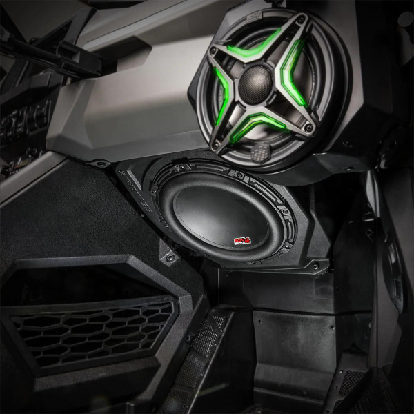 SSV Works Polaris RZR Pro R / Turbo R / Pro XP Under-Dash 10" Ported Subwoofer-Enclosure  UTVS0108250-MAIN