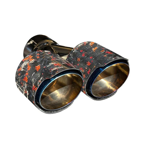 RPM Powersports Maverick R Carbon / Colored Dual Exhaust Tips  UTVS0109027-MAIN RPM Powersports Maverick R Carbon / Colored Dual Exhaust Tips  UTVS0109027-MAIN