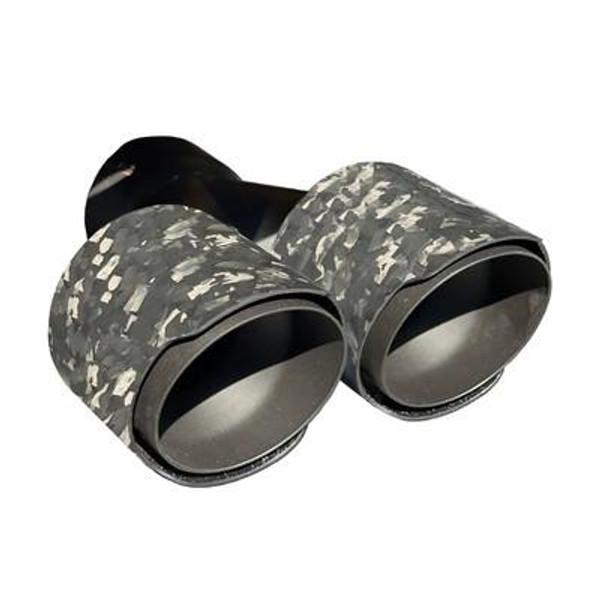 RPM Powersports Maverick R Carbon / Colored Dual Exhaust Tips  UTVS0109027-MAIN RPM Powersports Maverick R Carbon / Colored Dual Exhaust Tips  UTVS0109027-MAIN