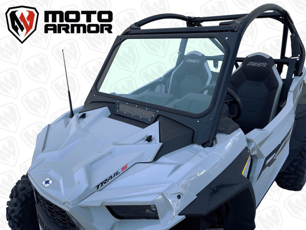 Moto Armor Polaris Trail S Vent Glass Windshield  UTVS0111221-MAIN
