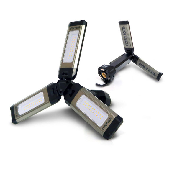 Risk Racing TRi-Mobile Work Light with Tripod - Portable Rechargeable Shoplight  UTVS0111505