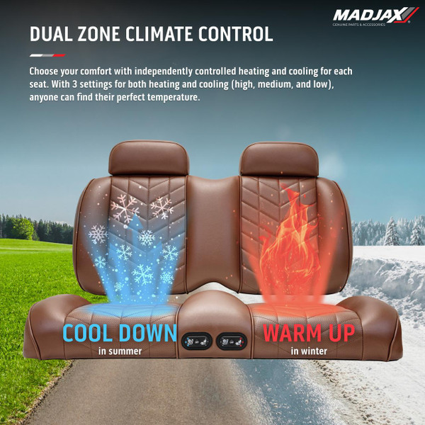 MadJax Aviator Yamaha Drive/Drive2 & ICON Front Seat Cushions with Thremaflex  UTVS0111610-MAIN