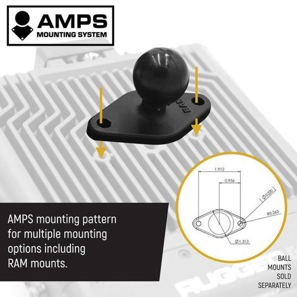 Rugged Radios Rambler G4 GMRS Mobile Radio  UTVS0111709