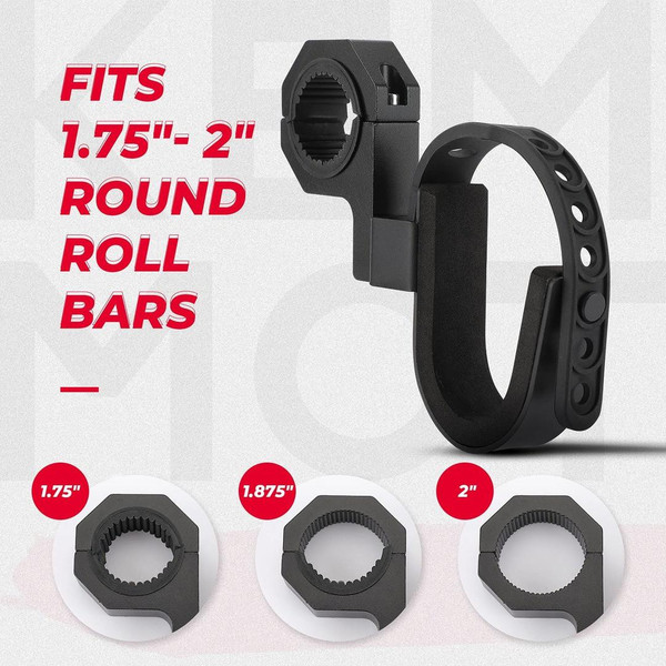 Kemimoto UTV Shotgun Holder for 1.75"-2" Roll Bars (2 pcs.)  UTVS0114550-MAIN