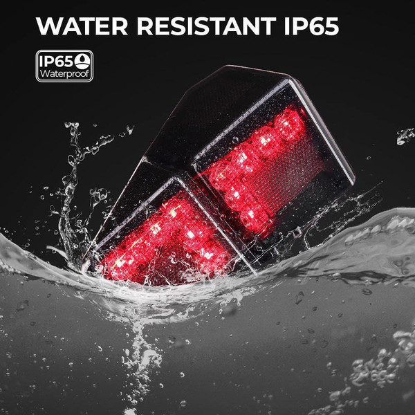 Kemimoto 2018-2023 Polaris Ranger XP 1000 Rear View Mirror & Taillights  UTVS0115217