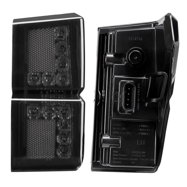 Kemimoto 2018-2023 Polaris Ranger XP 1000 Rear View Mirror & Taillights  UTVS0115217