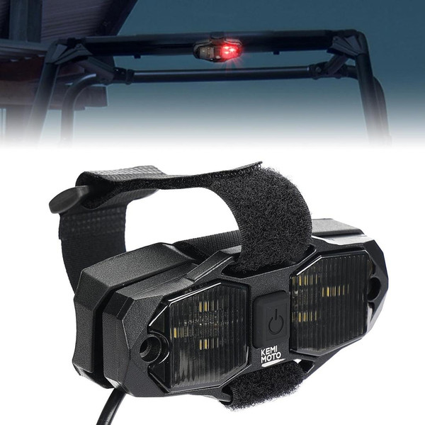 Kemimoto UTV Universal Waterproof LED Light for Cab Roll Cage  UTVS0115252-MAIN