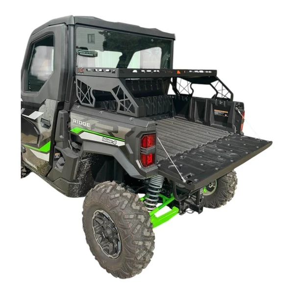Kawasaki Ridge Rack AJK Offroad Kawasaki Ridge Short Bed Rack | UTV Source