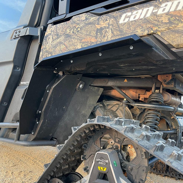 Ranch Armor Can-Am Defender Mud Flaps/Fender Flares (Front & Back)  UTVS0116547
