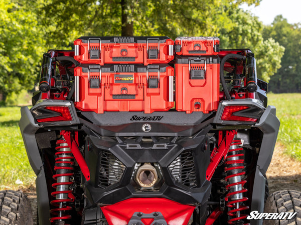 SuperATV Can-Am Maverick X3 Milwaukee Compatible Bed Mount MPM-CA-X3-00