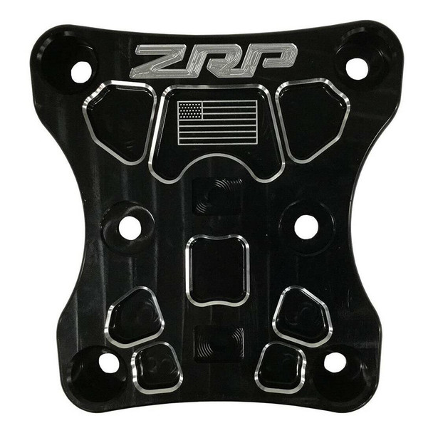 Zollinger Racing Products ZRP Can-Am Maverick X3 Radius Rod Plate (Black) Zollinger Racing Products UTVS0009188 UTV Source