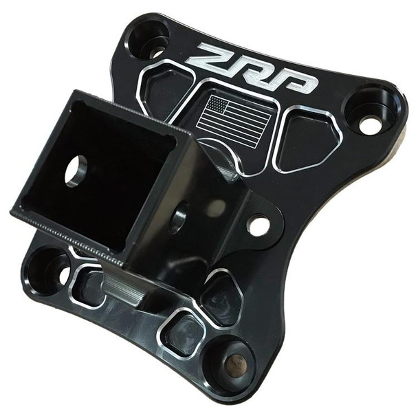 Zollinger Racing Products ZRP Can-Am Maverick X3 Radius Rod Plate (Black) (Hitch Receiver) Zollinger Racing Products UTVS0009193 UTV Source