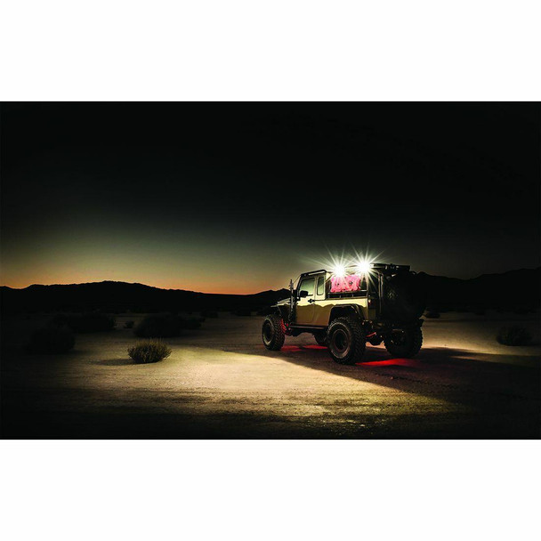 Rigid Industries 115 Degree Light LED Pod Single Scene 681513