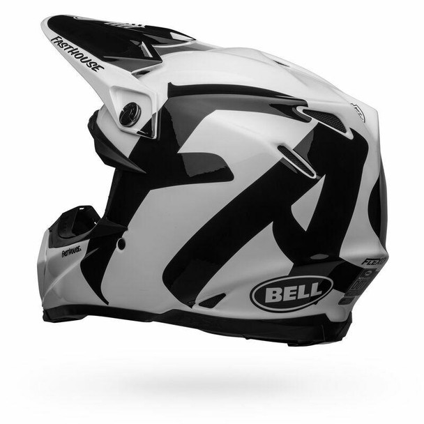 Bell Helmets Moto-9 Flex XS Fasthouse Newhall Gloss White/Black BL-7122669
