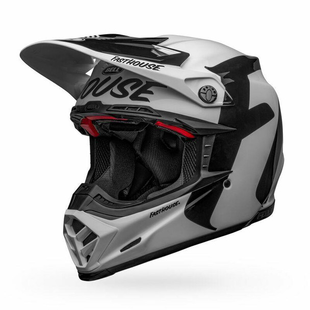 Bell Helmets Moto-9 Flex XS Fasthouse Newhall Gloss White/Black BL-7122669