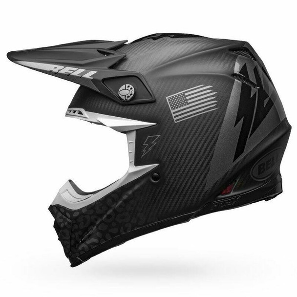 Bell Helmets Moto-9 Flex Medium Slayco Matte/Gloss Black/Gray BL-7118293