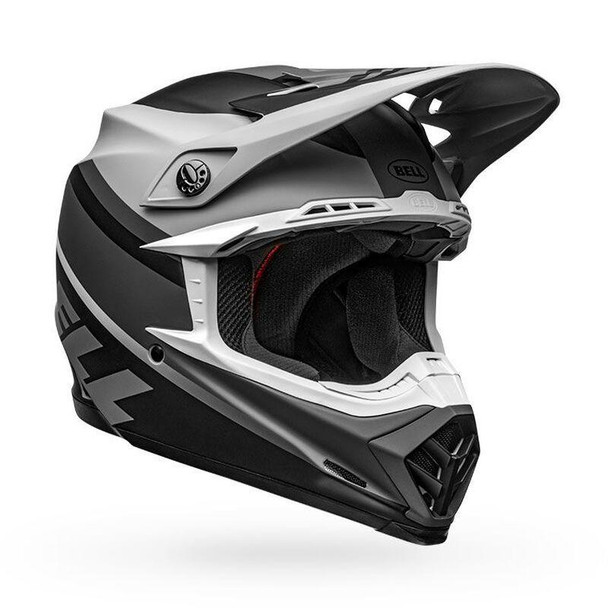 Bell Helmets Moto-9 MIPS (Medium) (Prophecy) (Matte Gray/Black/White) Bell Helmets UTVS0010396 UTV Source