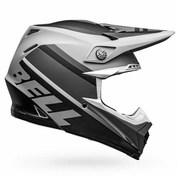 Bell Helmets Moto-9 MIPS Medium Prophecy Matte Gray/Black/White BL-7109827