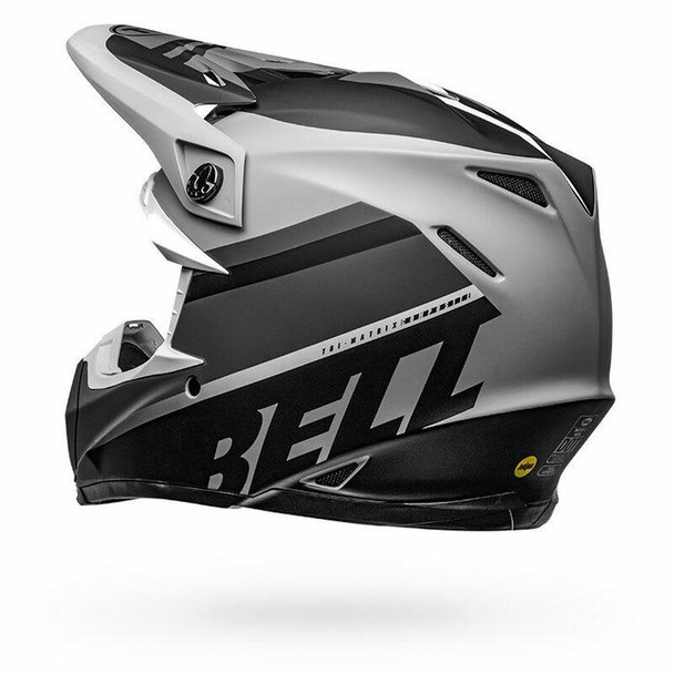 Bell Helmets Moto-9 MIPS XXL Prophecy Matte Gray/Black/White BL-7109830