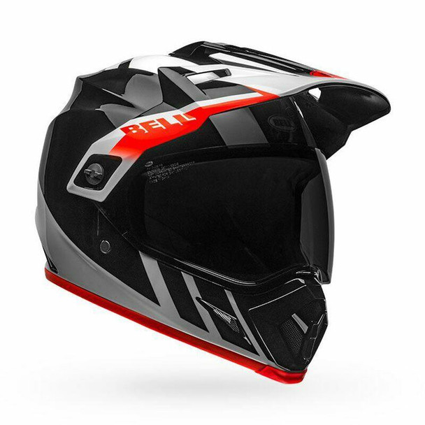 Bell Helmets MX-9 Adventure MIPS (Large) (Dash Gloss) (Black/White /Orange) Bell Helmets UTVS0010486 UTV Source