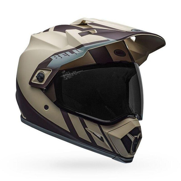 Bell Helmets MX-9 Adventure MIPS (Large) (Dash Matte) (Sand/Brown/Grey) Bell Helmets UTVS0010496 UTV Source