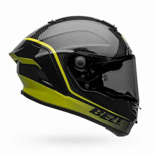Bell Helmets Race Star Flex DLX Velocity XL Matte/Gloss Black/Hi-Viz BL-7110255