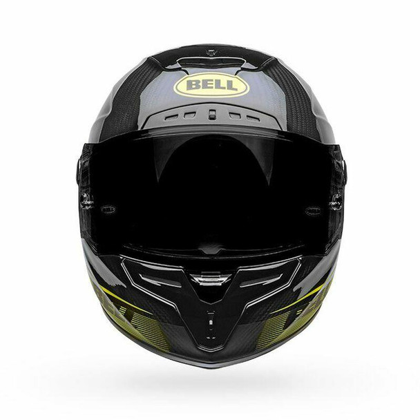 Bell Helmets Race Star Flex DLX Velocity XL Matte/Gloss Black/Hi-Viz BL-7110255