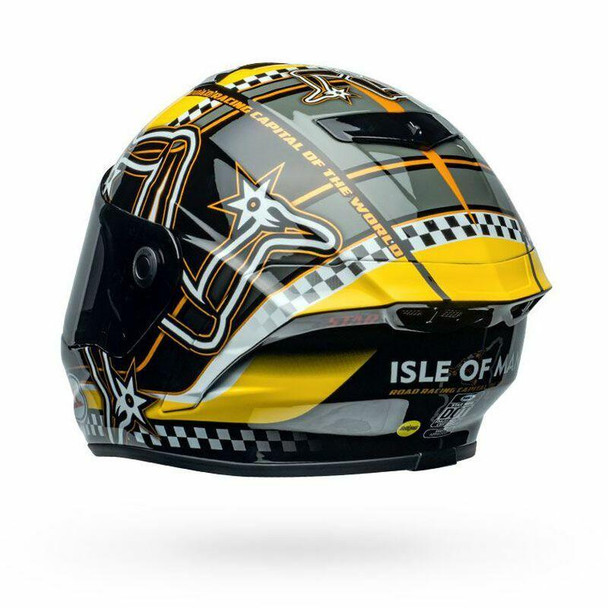 Bell Helmets Star DLX MIPS Isle of Man Small Gloss Black/Yellow BL-7114545