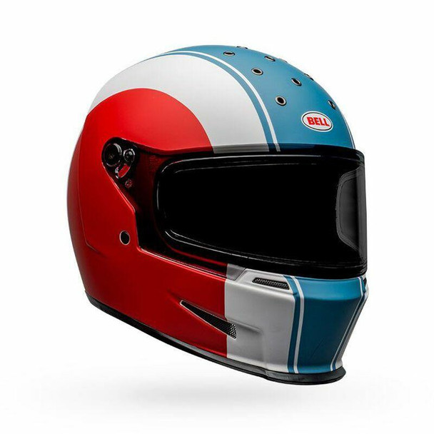 Bell Helmets Eliminator (Slayer) (Medium) (White/Red/Blue) Bell Helmets UTVS0010669 UTV Source