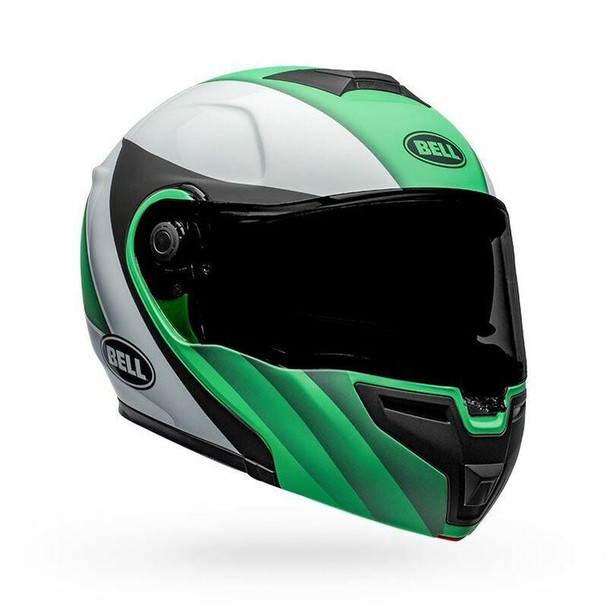 Bell Helmets SRT-Modular (Presence) (XL) (Green/White/Black) Bell Helmets UTVS0010720 UTV Source